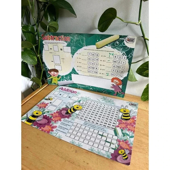 Addition Subtraction dry erase boards - Picture 1 of 10